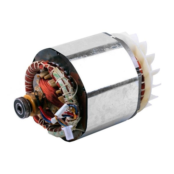 Ротор и статор на генератор 2.8-3 кВт (L-120мм)