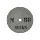 Диск абразивный для точила ПУЛЬСАР 200 х 20 х 40 мм F 80 серый (SiC).
