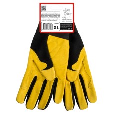 Перчатки DDE vibro-PROTECT  кожа /спандекс,  размер  X L